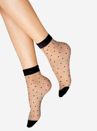 Pöttyös zokni POIS NERI 20 DEN Lores Pöttyös zokni POIS NERI 20 DEN Lores